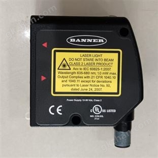 邦納BANNER激光傳感器選擇要點