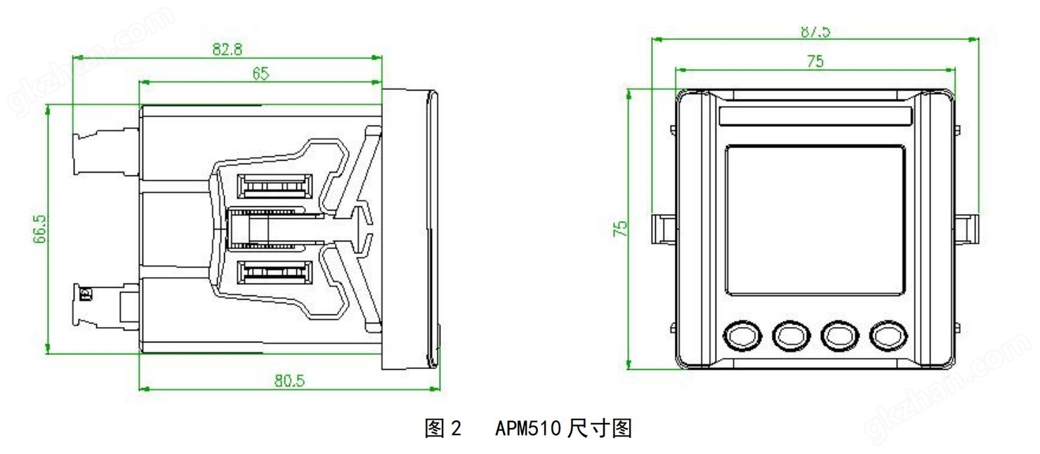 安科瑞380V 以太网电能表 Modbus-TCP通讯