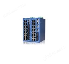 22口千兆非网管型导轨式工业级以太网交换机